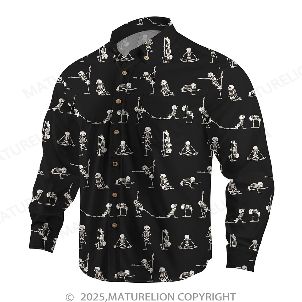 Maturelion Men's Button Pocket ShirtHeat of the Island and Fire of Desire Hawaiian Shirt