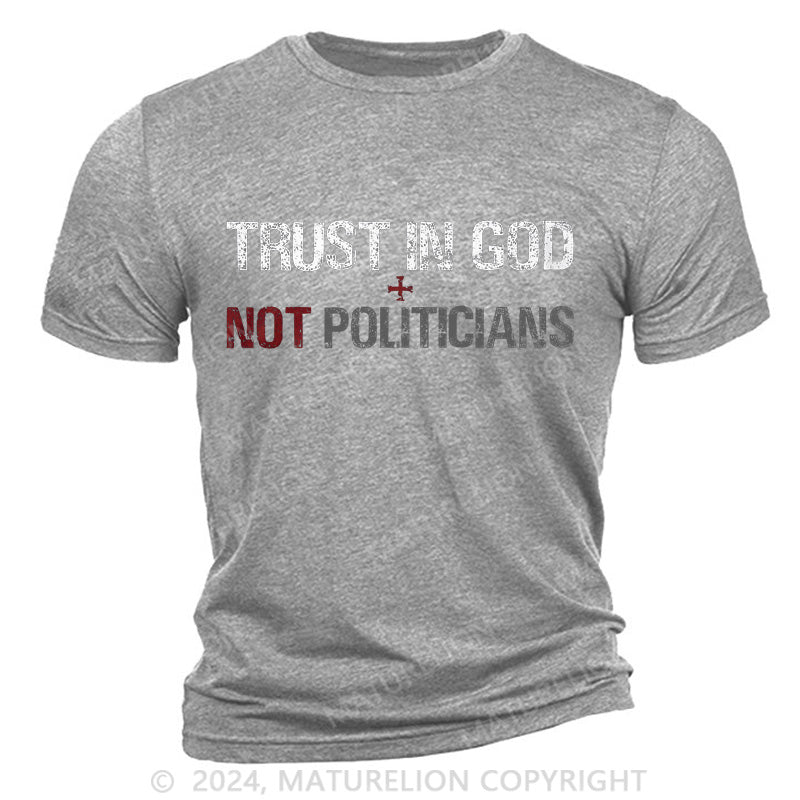 Maturelion Trust In God Cotton T-Shirt