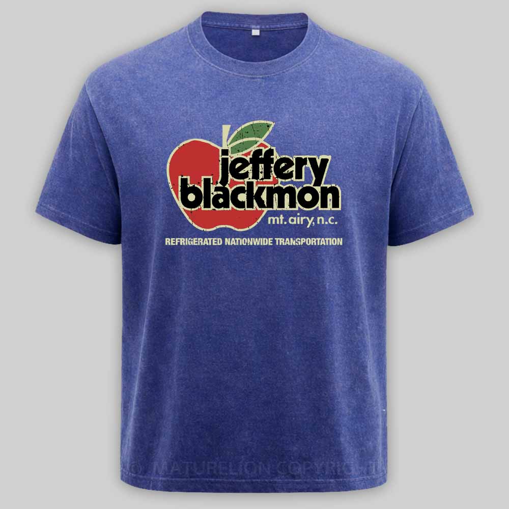 Maturelion Jeffery Blackmon Trucking 1970 Washed T-shirt