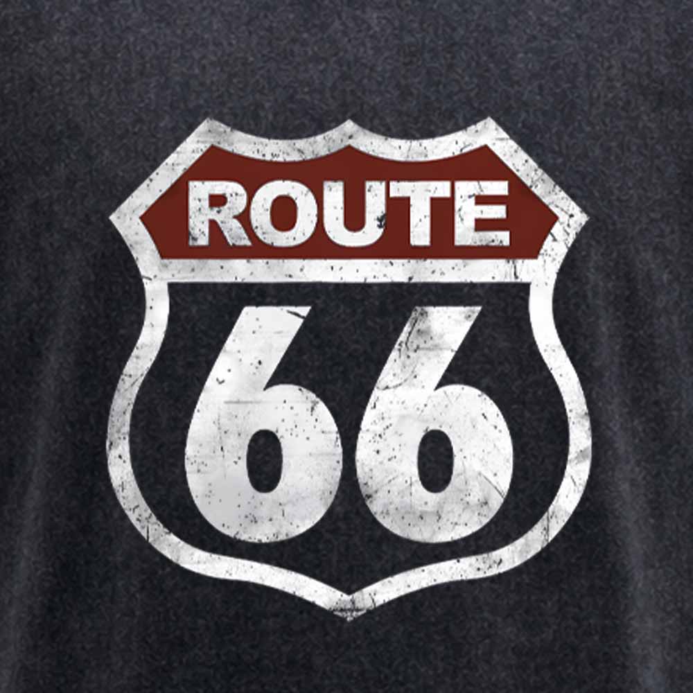 Maturelion Historic Route 66 Vintage Washed T-shirt