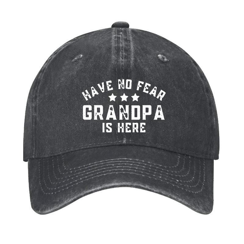 Have No Fear Grandpa Is Here Cap-Maturelion