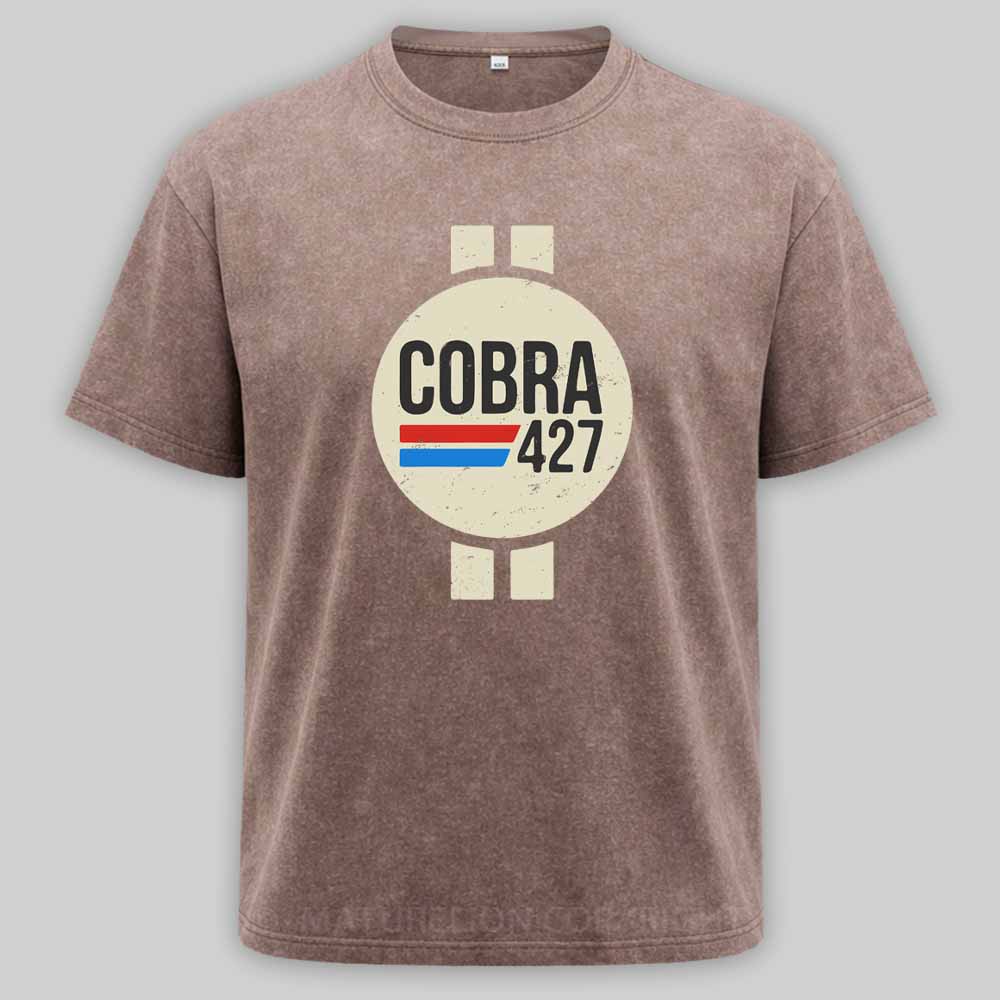 Maturelion Cobra 427 Retro Logo Washed T-shirt