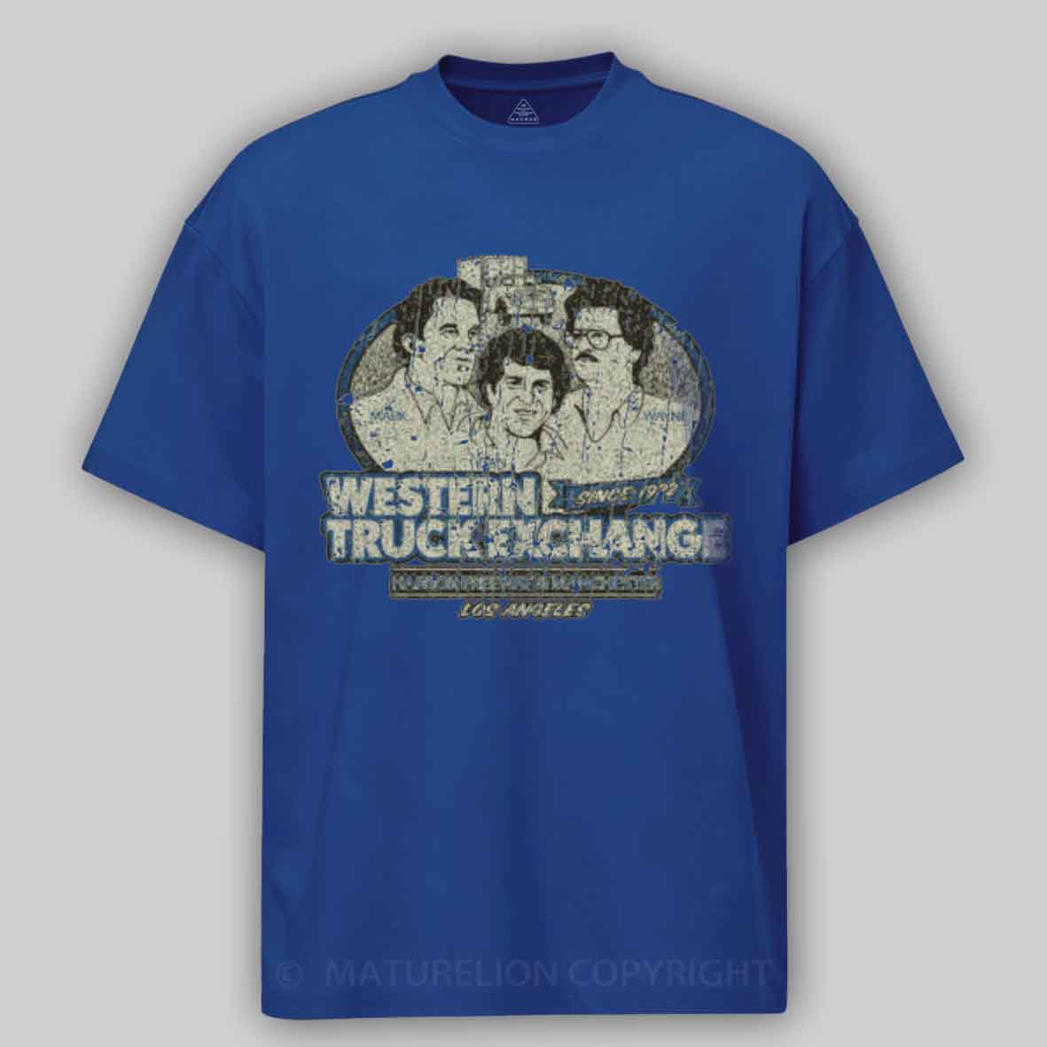 Maturelion Western Truck Exchange Cotton T-shirt