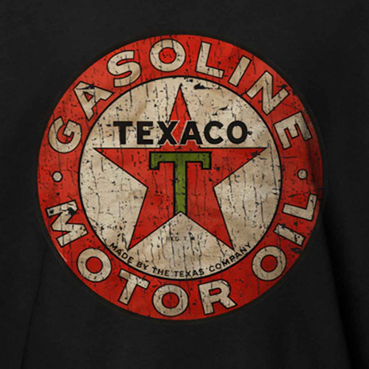 Maturelion Texaco - Vintage Gasoline Motor Oil Cotton T-shirt