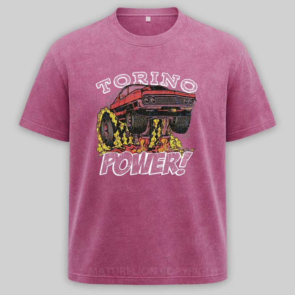 Maturelion Torino Power 1970 Washed T-shirt