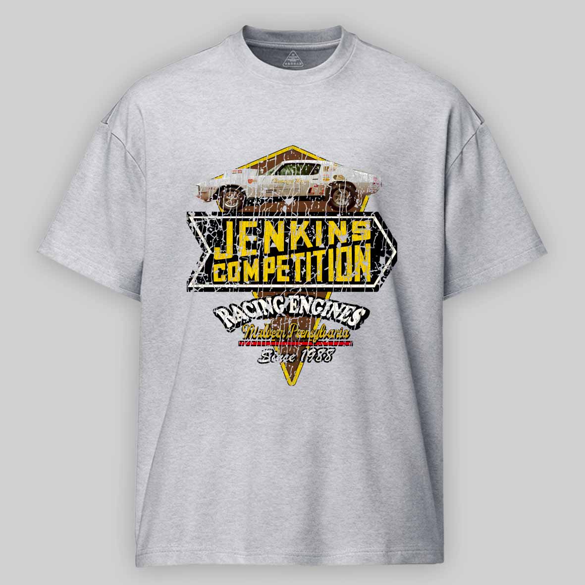 Maturelion JENKINS COMPETITION RACING ENGINES // 1955 VINTAGE Cotton T-shirt