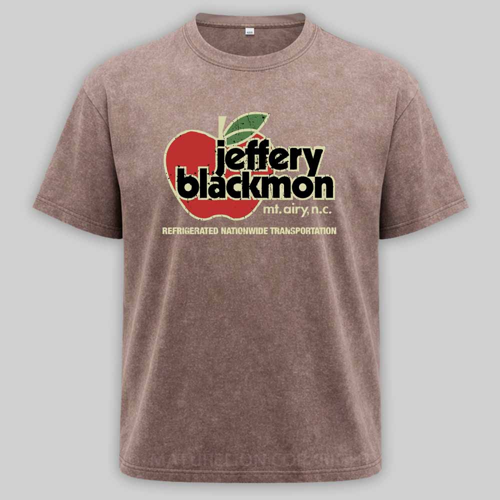 Maturelion Jeffery Blackmon Trucking 1970 Washed T-shirt