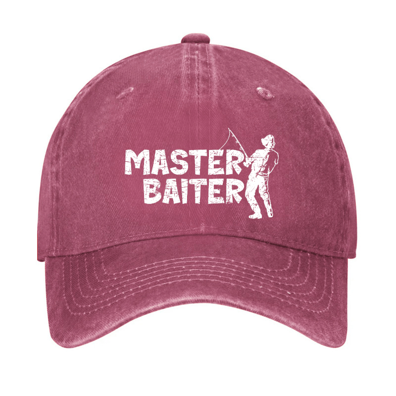 Master Baiter Fishing Baseball Cap -Maturelion