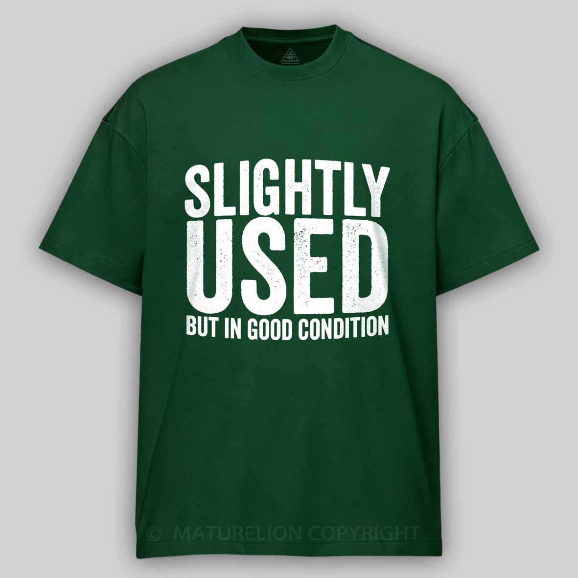 Maturelion Slightly Used But In Good Condition Cotton T-shirt