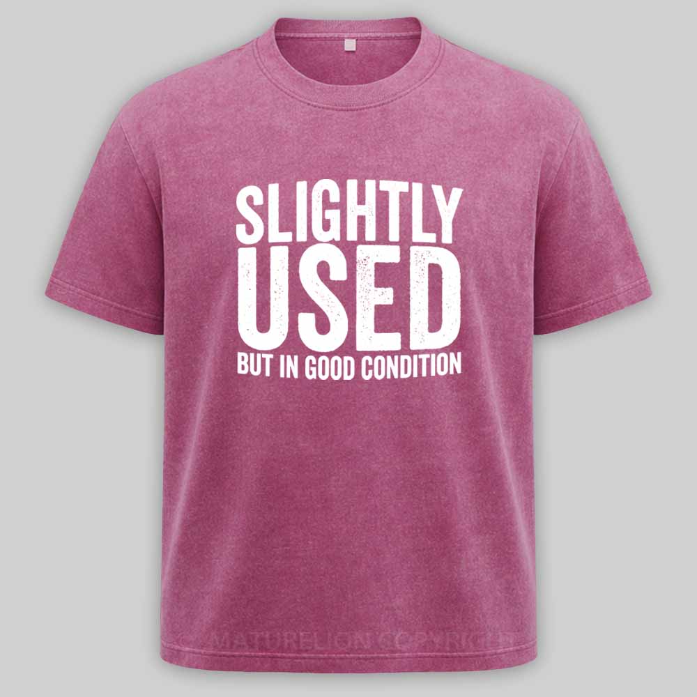 Maturelion Slightly Used But In Good Condition Washed T-shirt