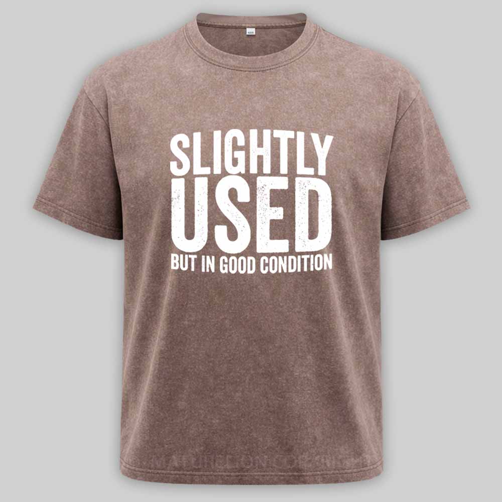 Maturelion Slightly Used But In Good Condition Washed T-shirt