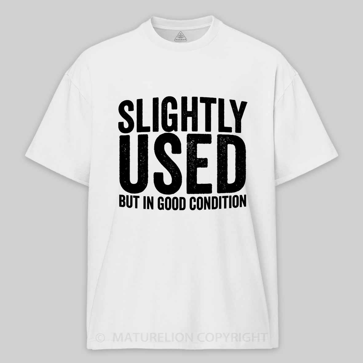 Maturelion Slightly Used But In Good Condition Cotton T-shirt