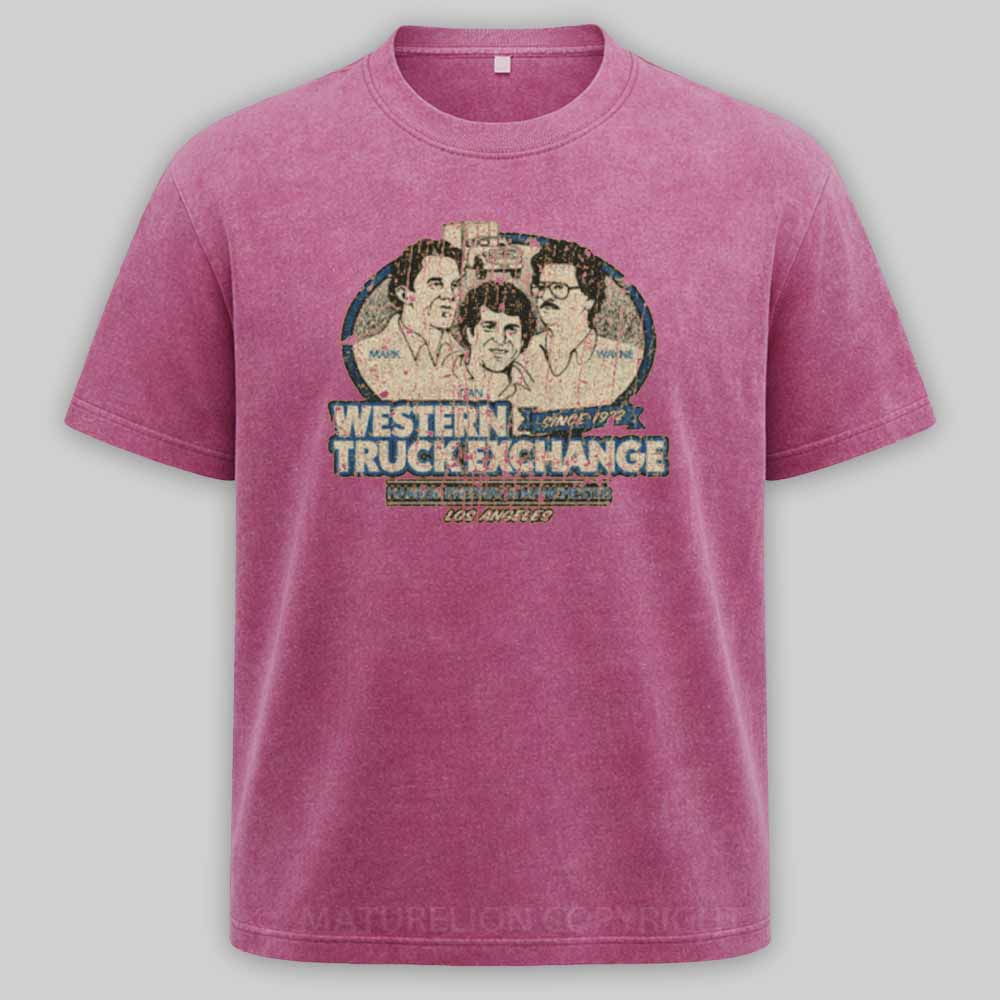 Maturelion Western Truck Exchange Washed T-shirt