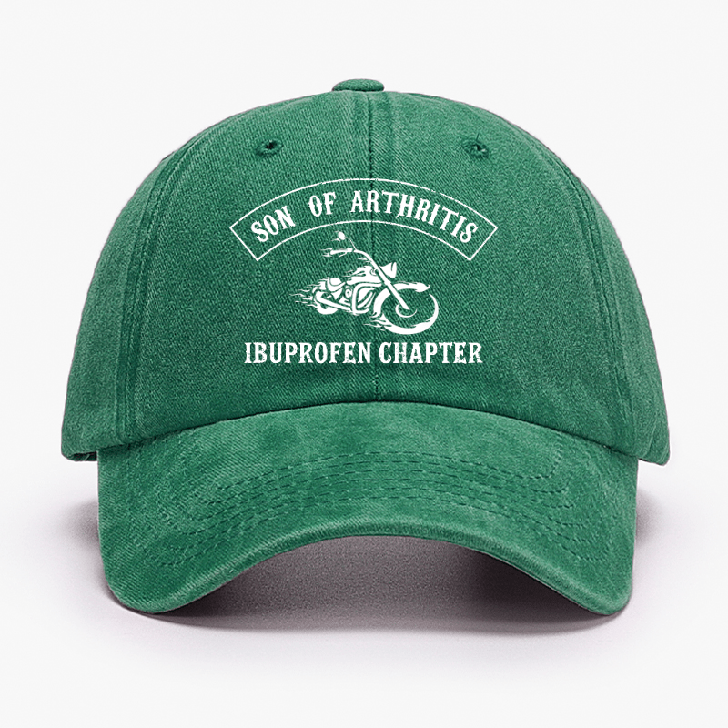 Sons Of Arthritis Ibuprofen Chapter Funny Biker Cap-Maturelion