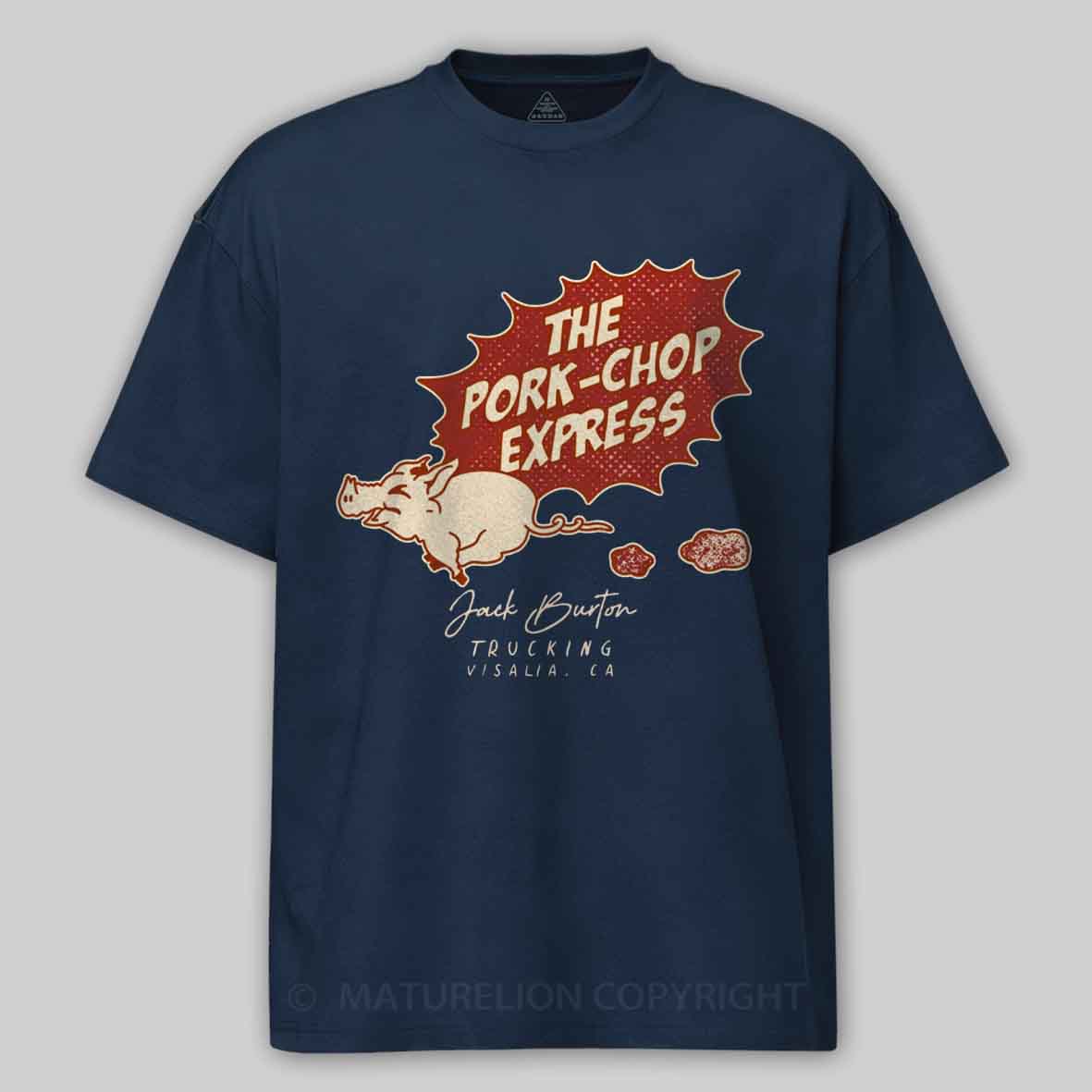 Maturelion The Pork Chop Express Vintage Cotton T-shirt