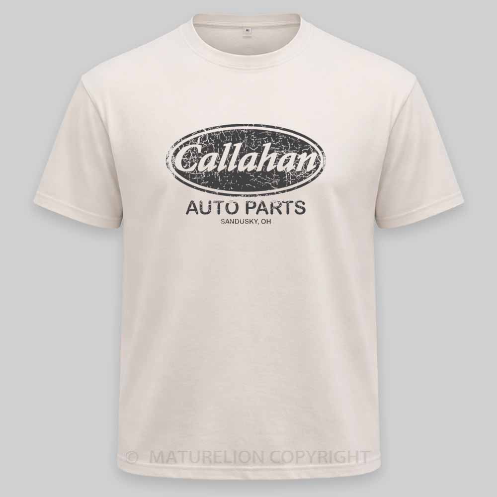 Maturelion CALLAHAN AUTO PARTS Washed T-shirt
