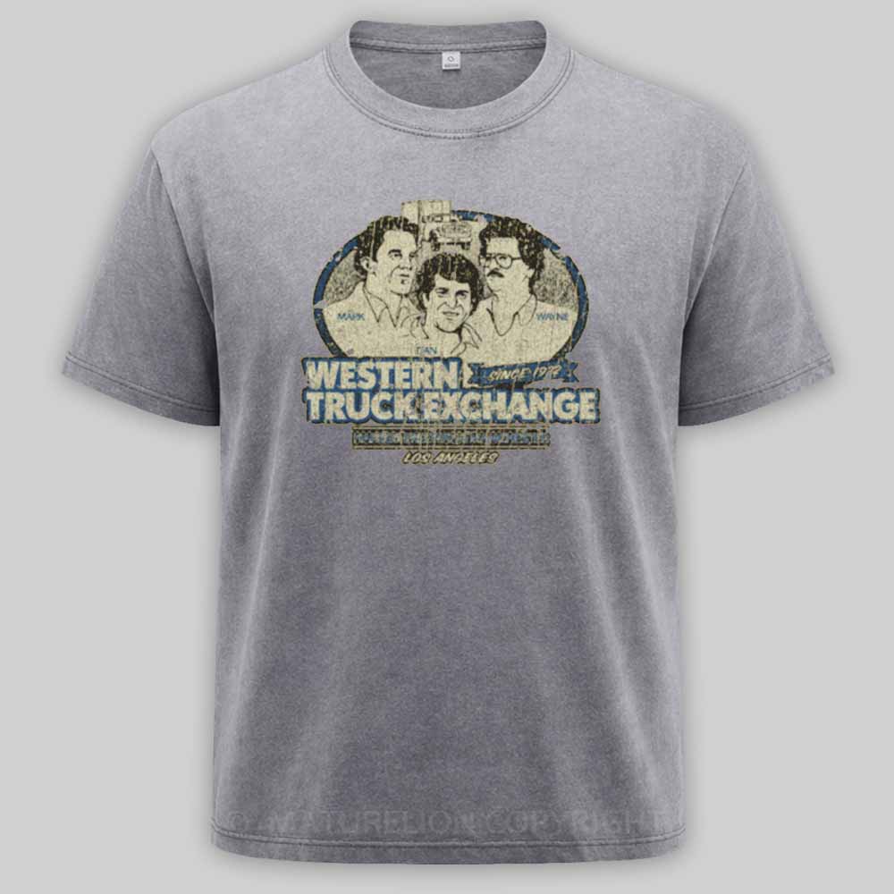 Maturelion Western Truck Exchange Washed T-shirt