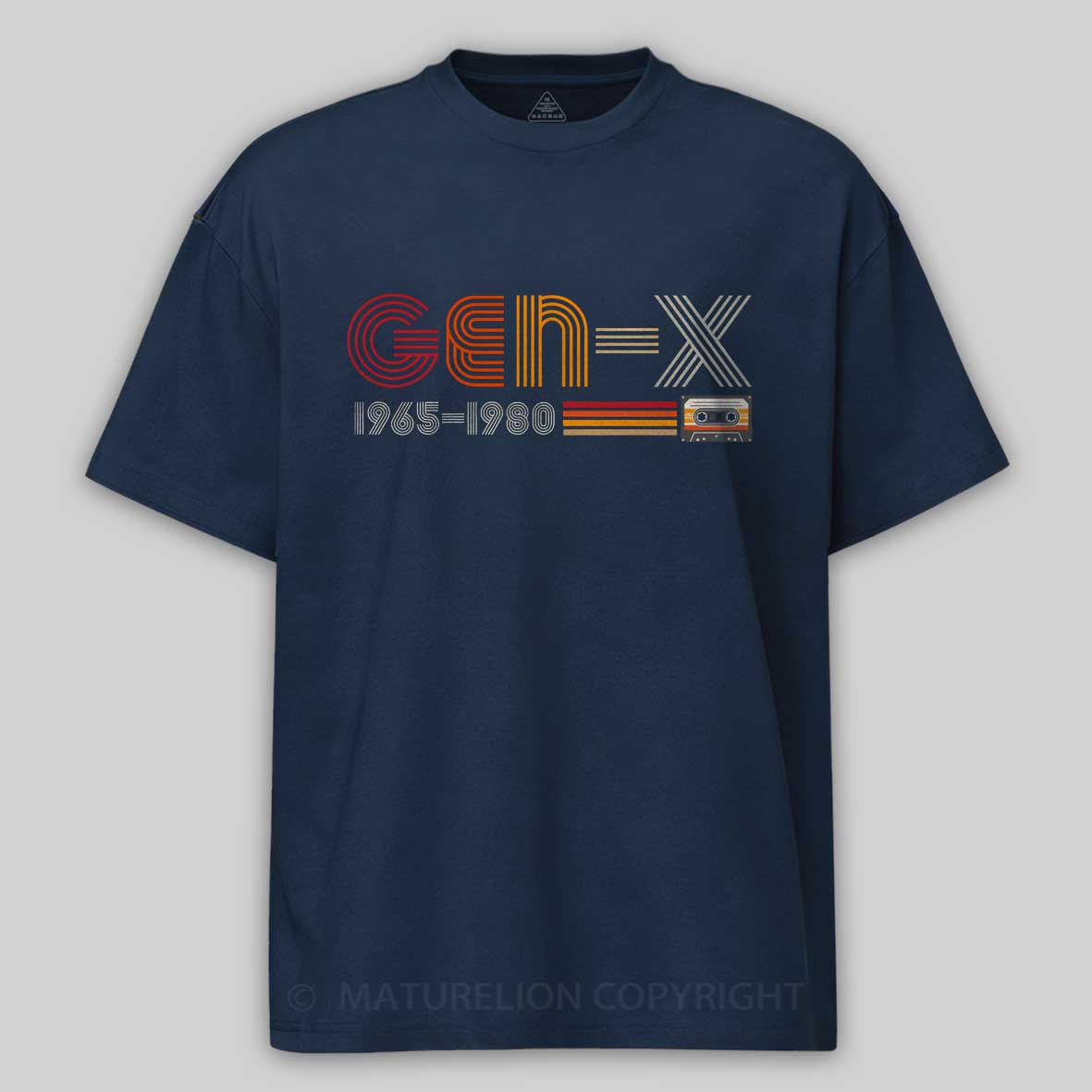 Maturelion Retro Gen X Cotton T-shirt