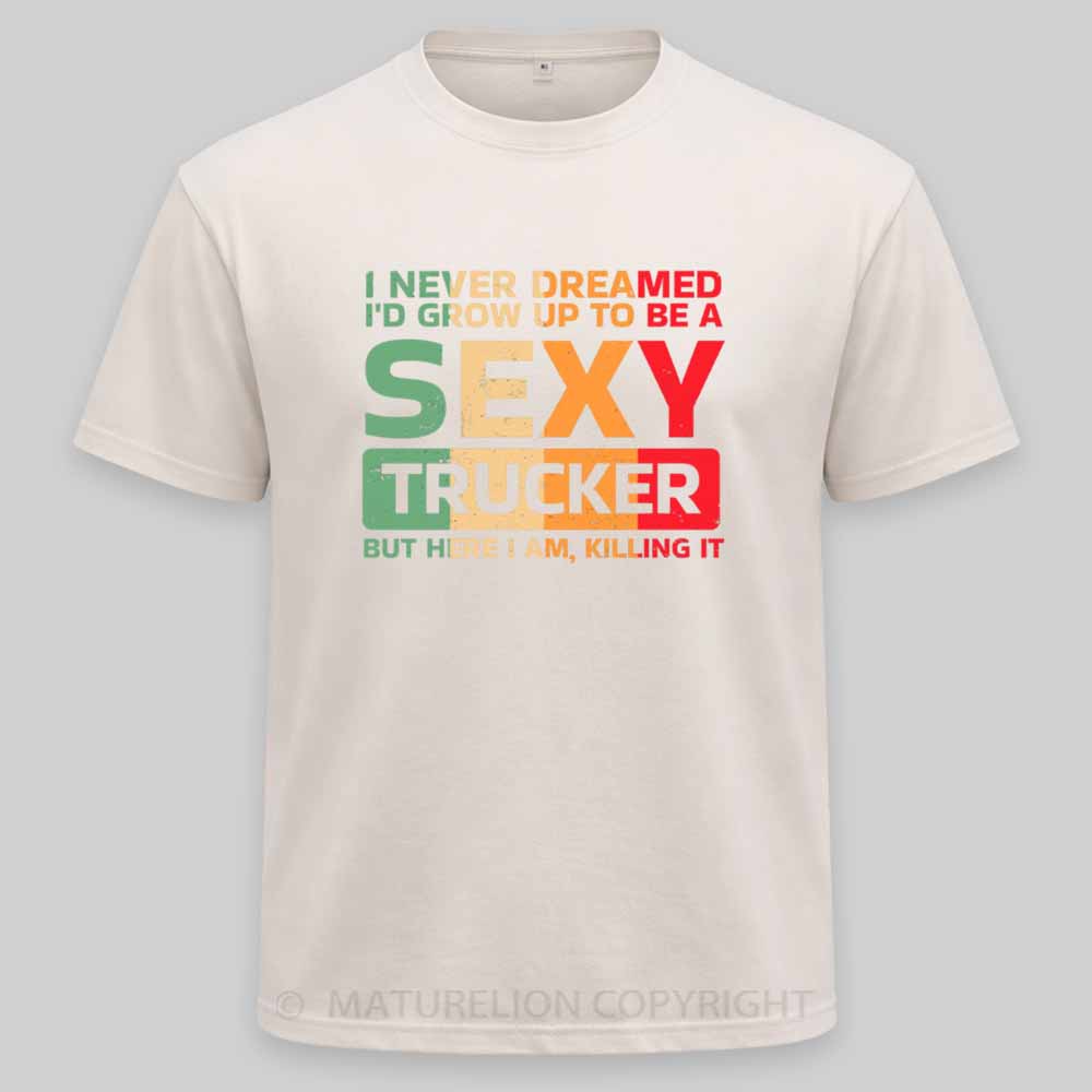 Maturelion trucker Washed T-shirt