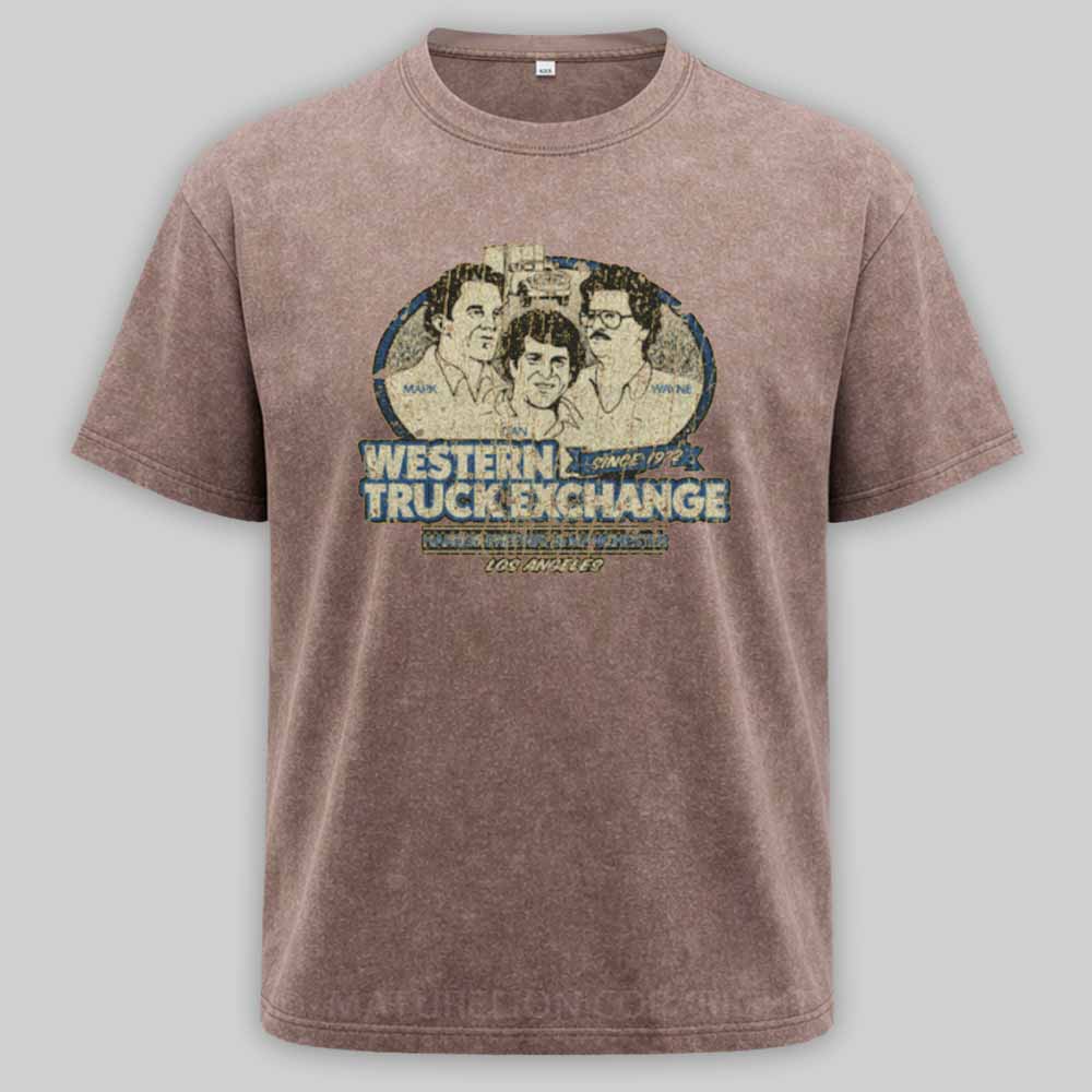 Maturelion Western Truck Exchange Washed T-shirt