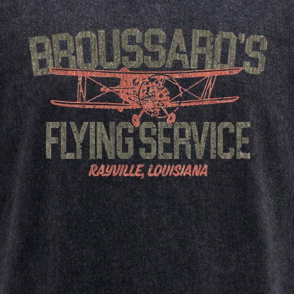Maturelion Broussard’s Flying Service 1963 Washed T-shirt