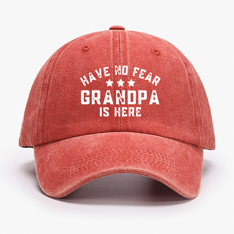 Have No Fear Grandpa Is Here Cap-Maturelion