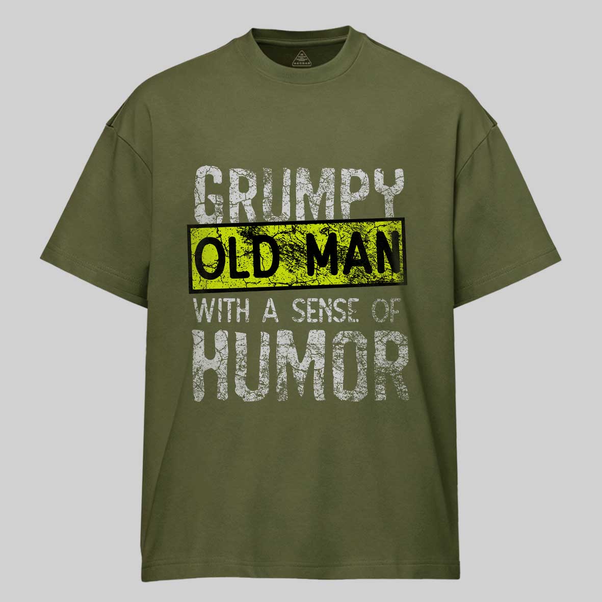 Maturelion Grumpy Old Man With A Sense Of Humor Cotton T-shirt