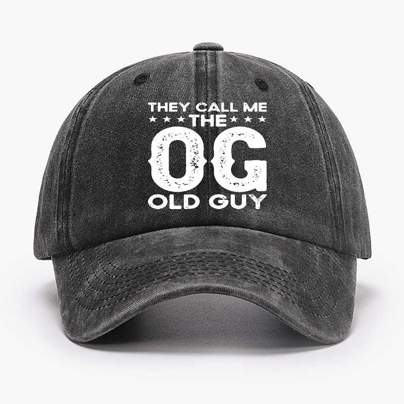 They Call Me The Old Guy Cap-Maturelion