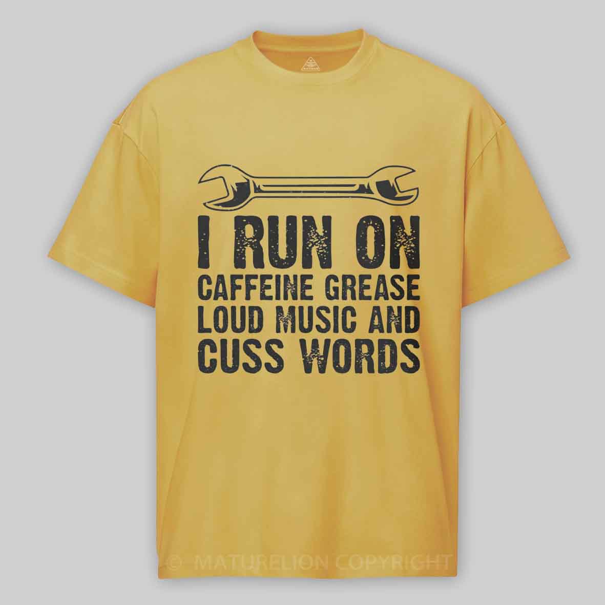 Maturelion Car Auto Motorcycle Mechanic Funny Sayings And Diesel Gifts Cotton T-shirt