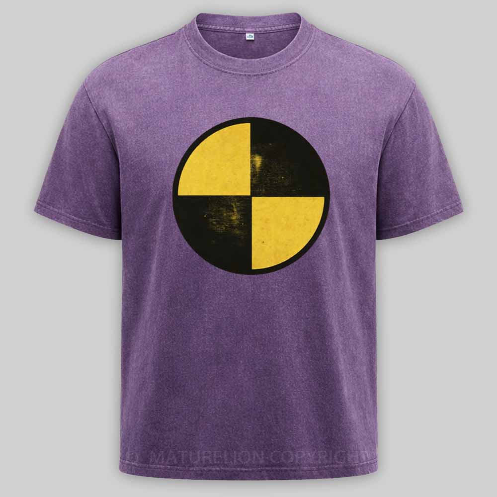 Maturelion Crash Test Dummy Icon Washed T-shirt