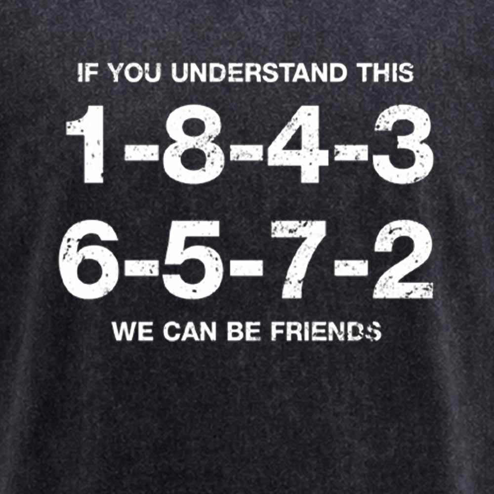 Maturelion 1-8-4-3-6-5-7-2 Firing Order Washed T-shirt