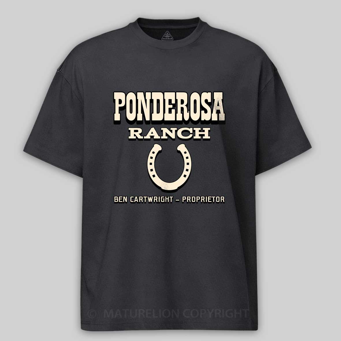 Maturelion Ponderosa Ranch Funny Movie T-shirt