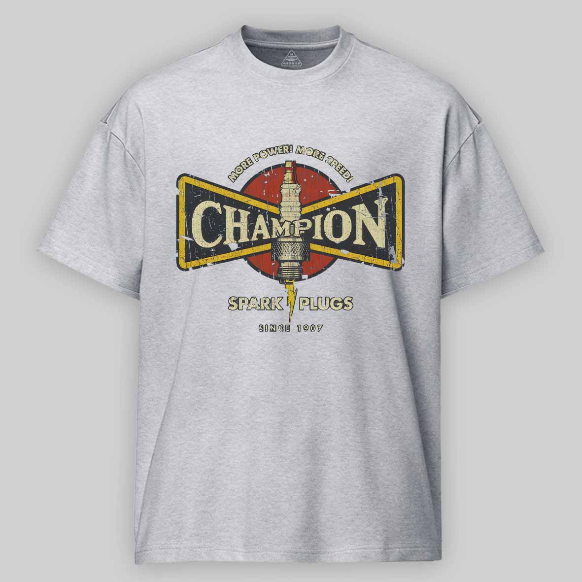 Maturelion Champion More Power More Speed 1907 Cotton T-shirt