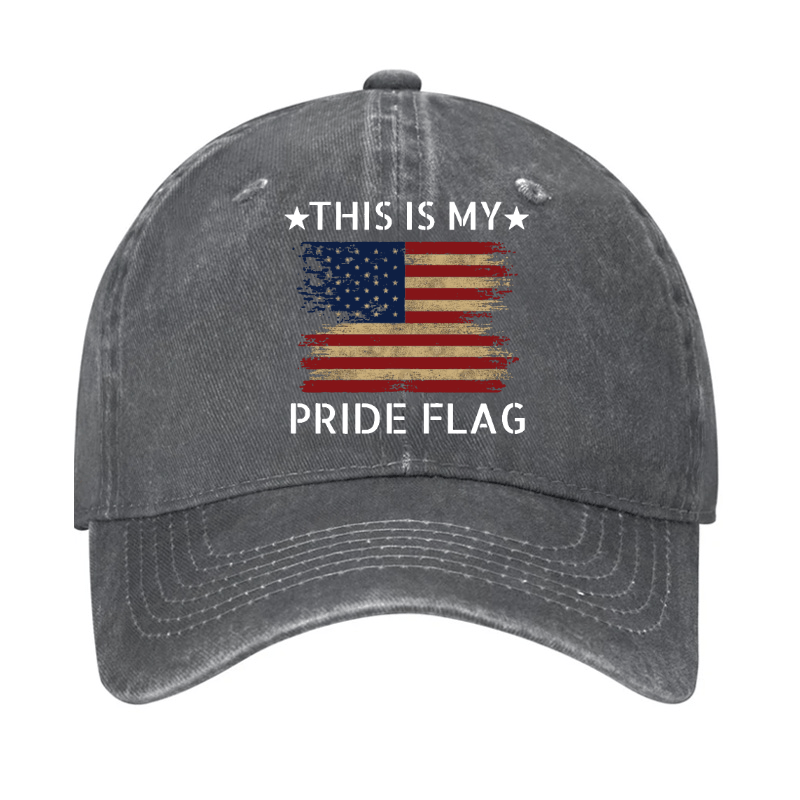 American Flag This Is My Pride Flag Cap-Maturelion