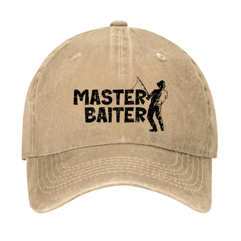 Master Baiter Fishing Baseball Cap -Maturelion