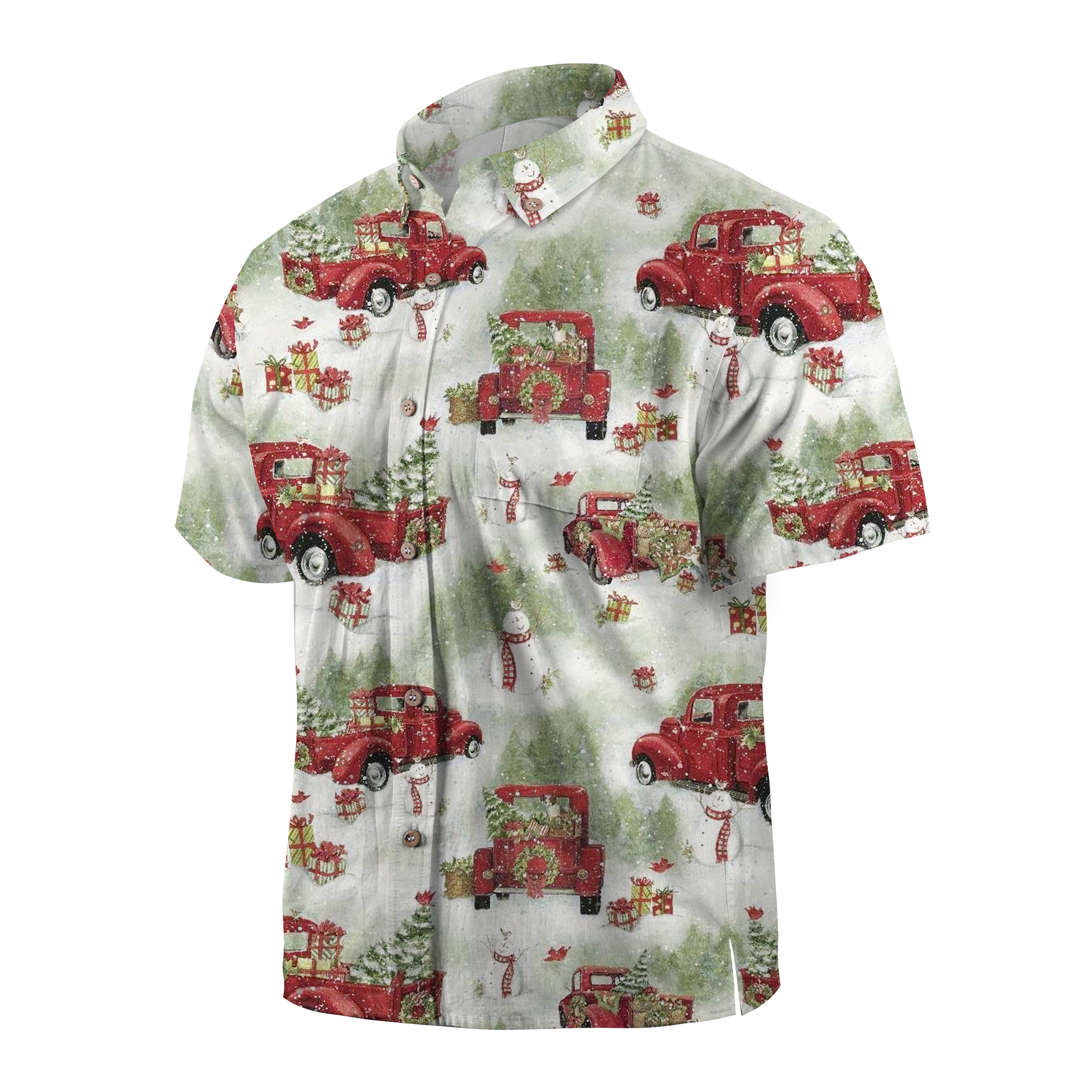 Maturelion Happy Farm Funny Hawaiian Shirt