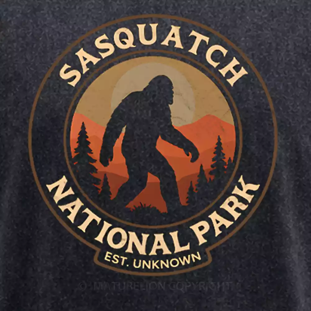 Maturelion Sasquatch National Park Washed T-shirt