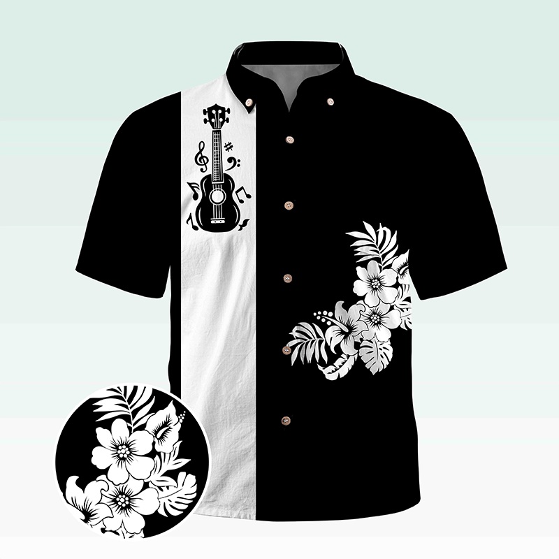 Maturelion Men's Button Pocket ShirtMen's Shirt Summer Shirt Casual Shirt