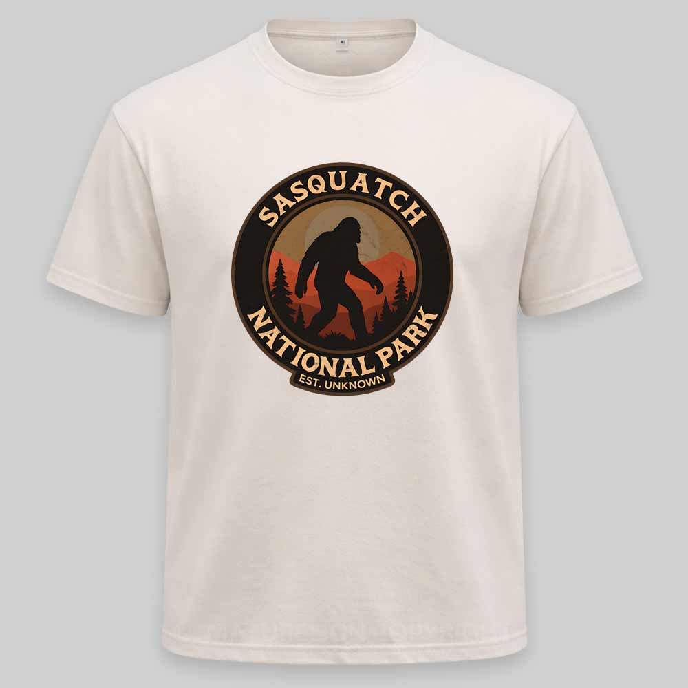 Maturelion Sasquatch National Park Washed T-shirt