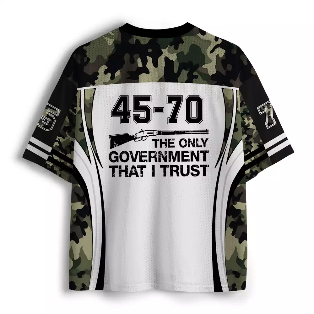 Maturelion 45-70 The Only Government I Trust Mesh Jersey