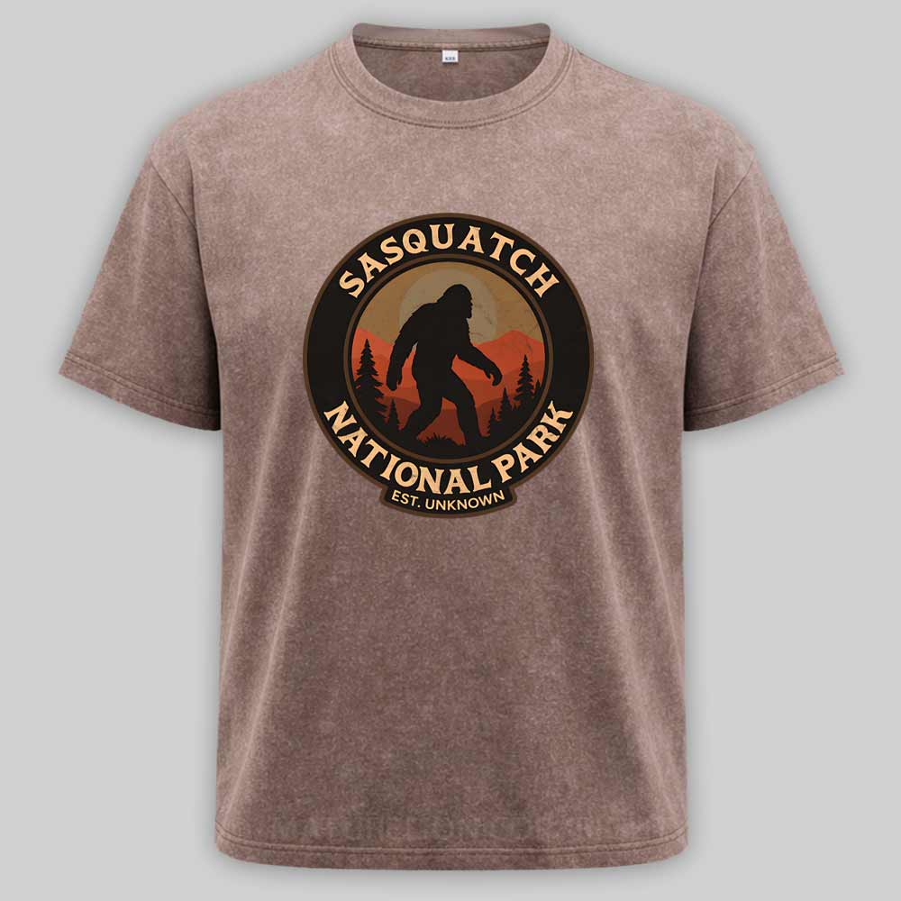 Maturelion Sasquatch National Park Washed T-shirt