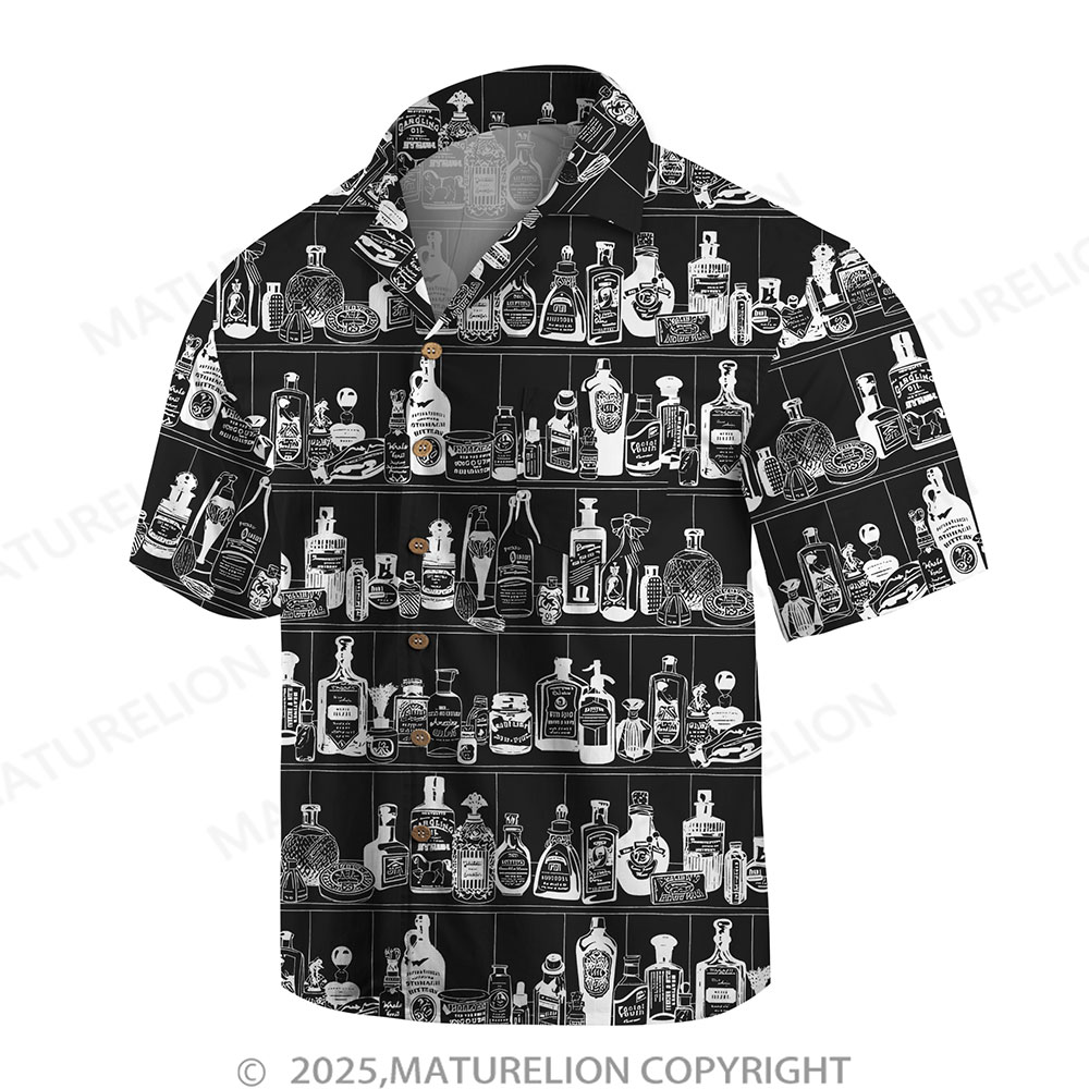 Maturelion Men's Hawaiian Shirt Island Heat Hawaiian Shirt