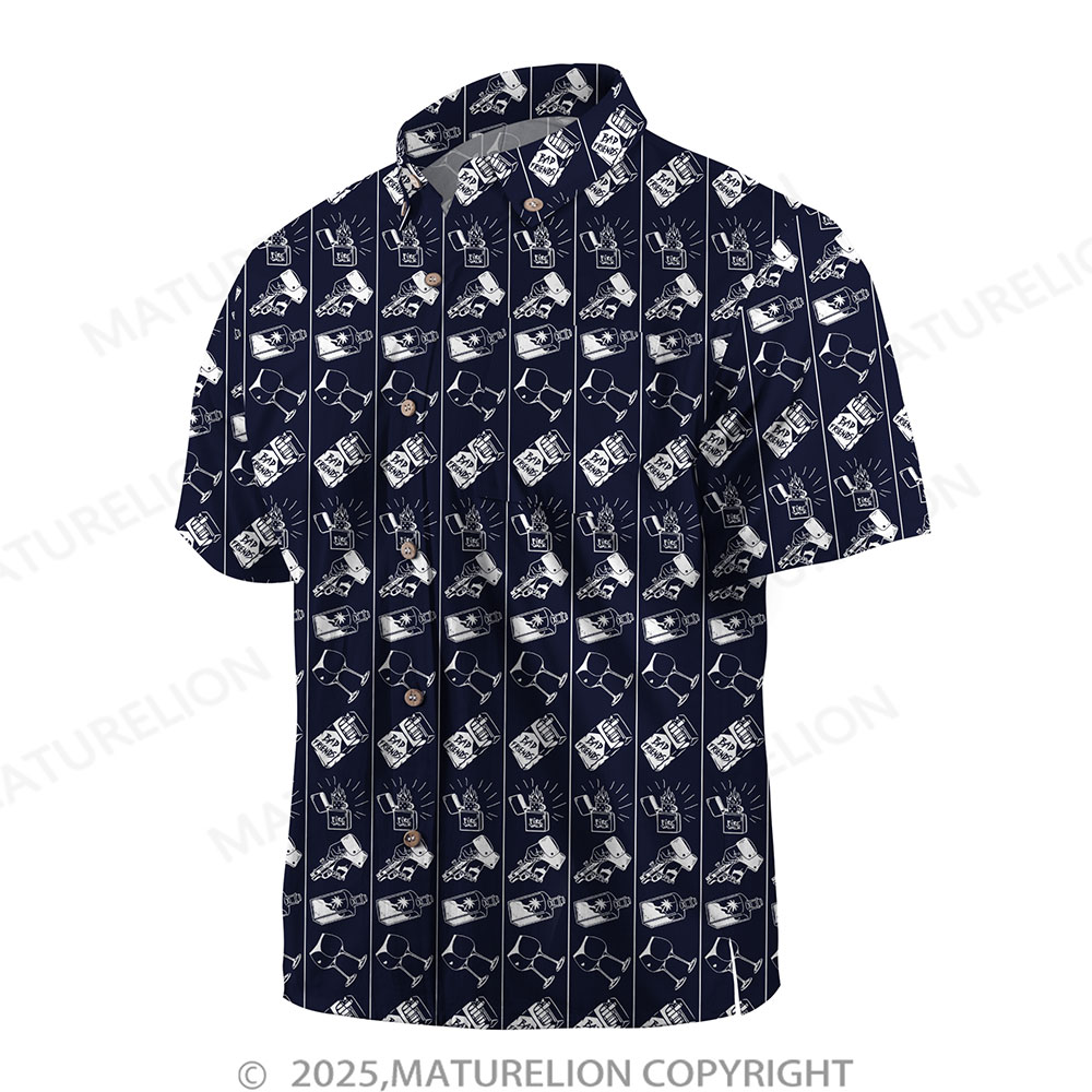 Maturelion Floral Rush Button Up Shirt