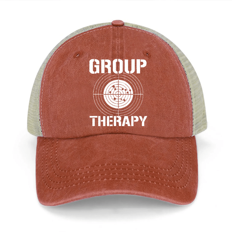 Group Therapy Washed Denim Trucker Hat