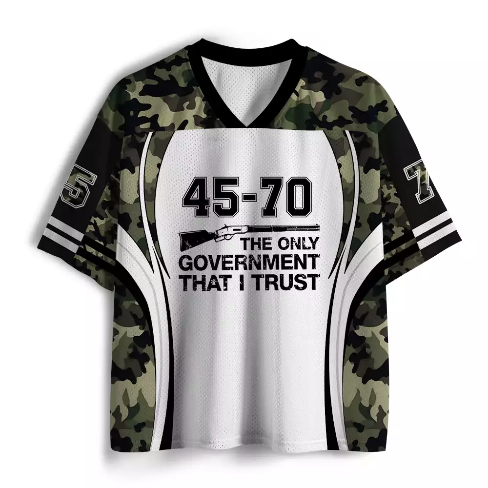 Maturelion 45-70 The Only Government I Trust Mesh Jersey