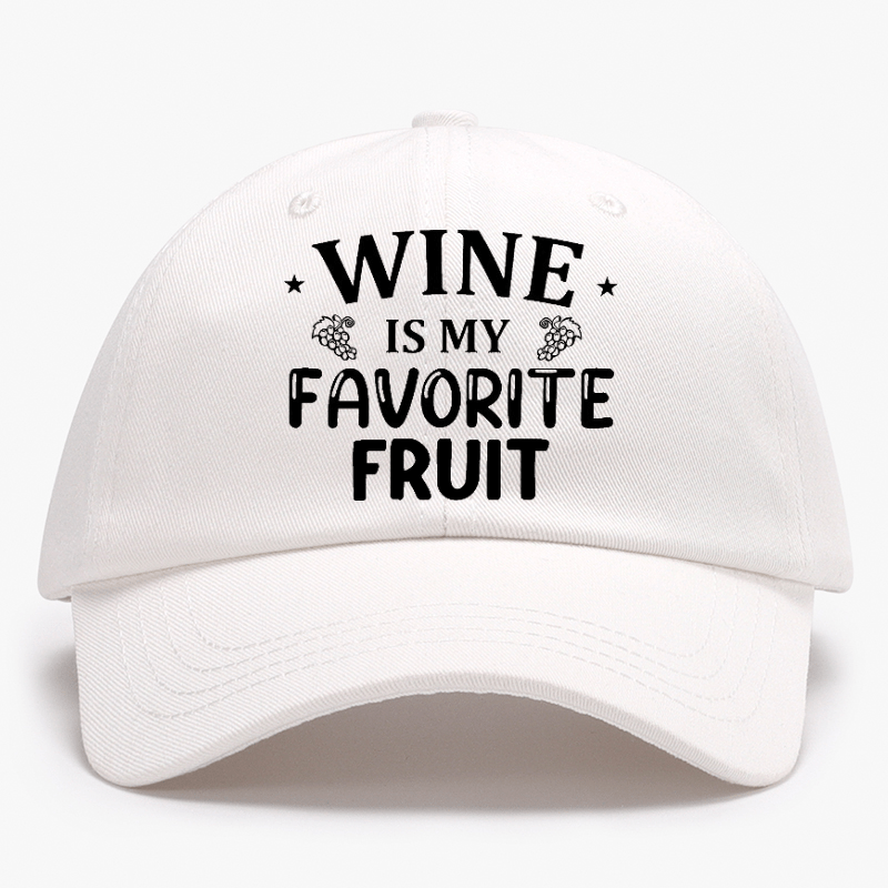 Wine Is My Favorite Fruit Cap-Maturelion