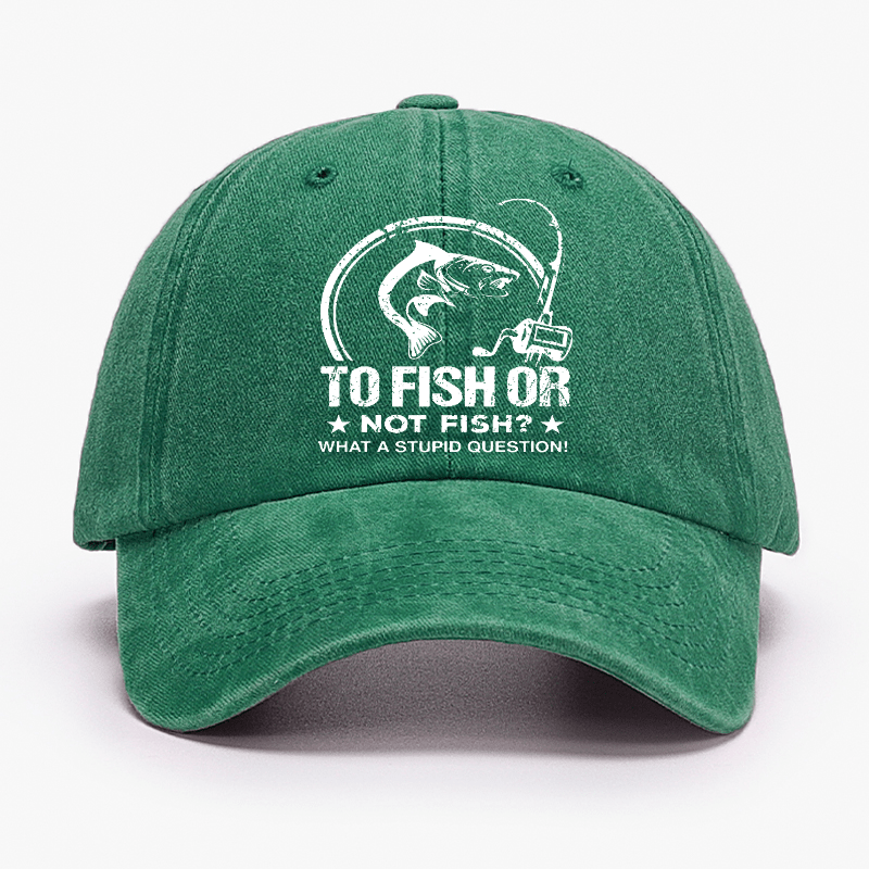 To Fish Or Not Fish? What A Stupid Question! Cap-Maturelion