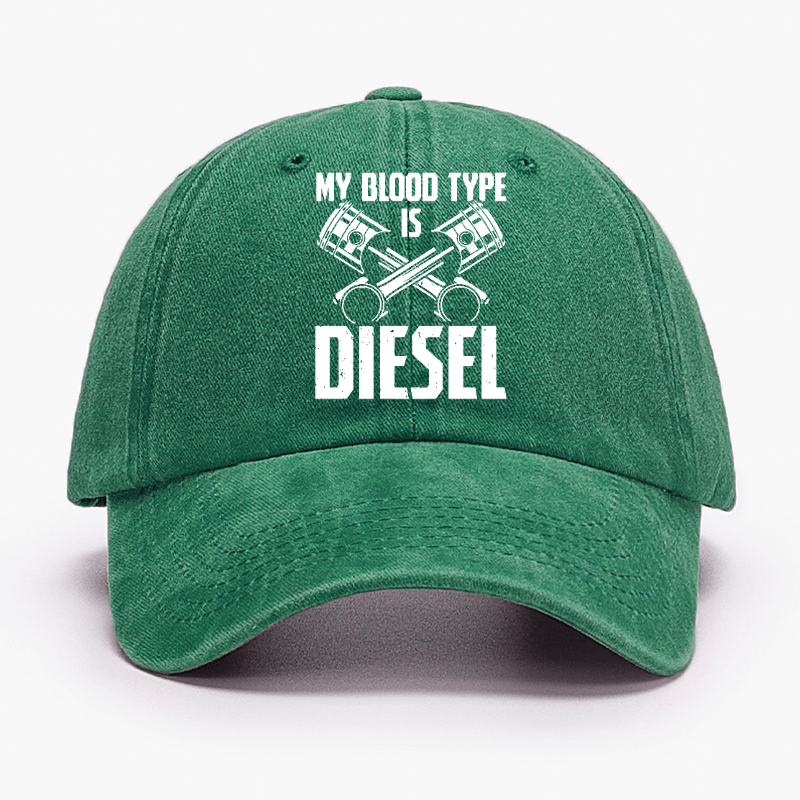 My Blood Type Is Diesel Posters Cap-Maturelion