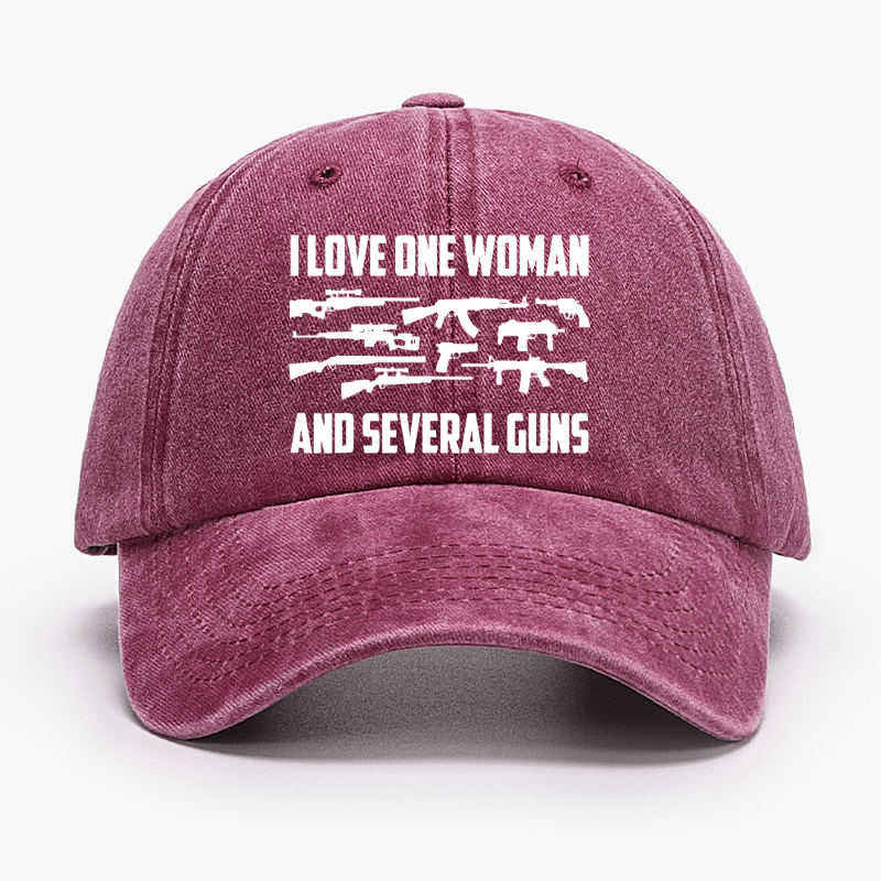 I Love One Woman & Several Guns Cap-Maturelion