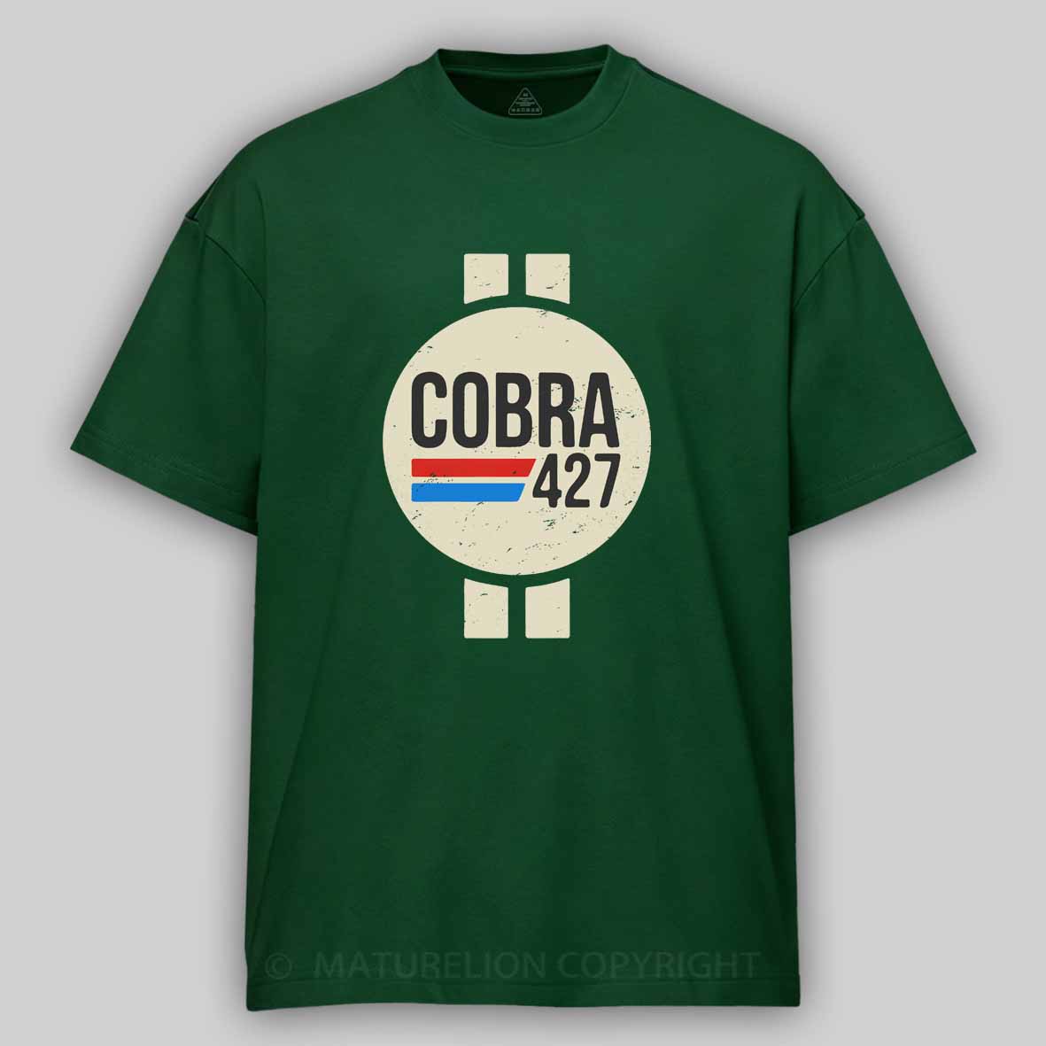 Maturelion Cobra 427 Retro Logo Cotton T-shirt